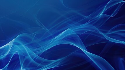 Fototapeta premium Abstract blue background, copy space, poster for your design