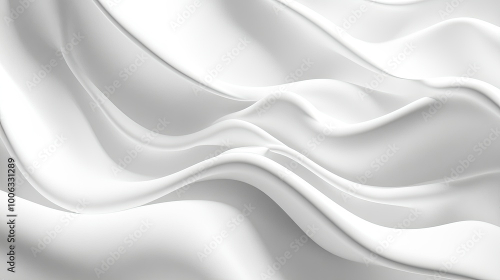 Poster smooth white texture with soft lighting effects creating a calming abstract backdrop.