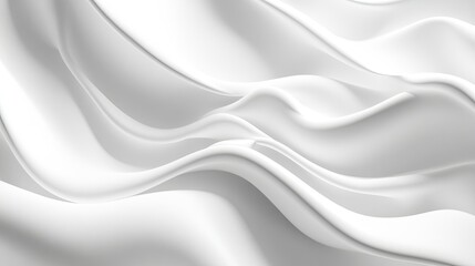 Smooth white texture with soft lighting effects creating a calming abstract backdrop.