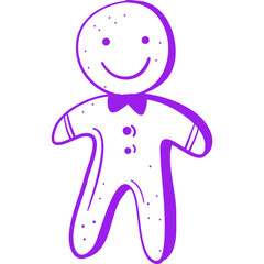 Christmas, New Year Vector Icon element, Isolated white background