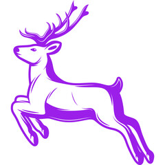 Christmas, New Year Vector Icon element, Isolated white background