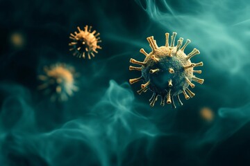 Fototapeta premium Risks of Contaminated Air
