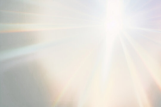 Radiant light beams png overlay effect, transparent background
