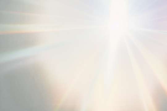 Radiant light beams png overlay effect, transparent background