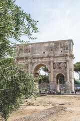 Fototapeta premium Rome, Triumphal Arch of Constantine