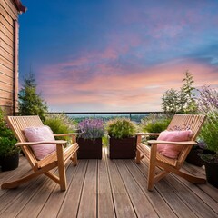 Fototapeta premium patio seating