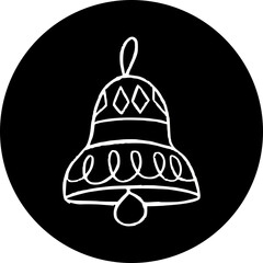 Christmas, New Year Vector Icon element, Isolated white background