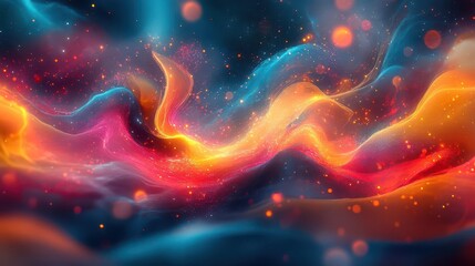 Mind map with vibrant colors and dynamic lines, soft lighting, modern design, high-tech feel, digital art