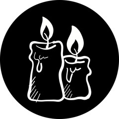 Christmas, New Year Vector Icon element, Isolated white background