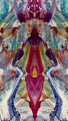 Abstract background wallpaper. Ethnic pattern. Mixtures of oil paint. Trendy hand painting canvas. Wall decor and Wall art prints Idea. 3D Texture. Art object