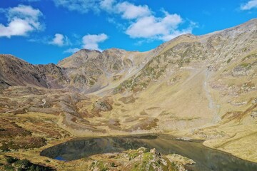 Le Carlit sommet des Pyrénées orientales, montagne des catalans