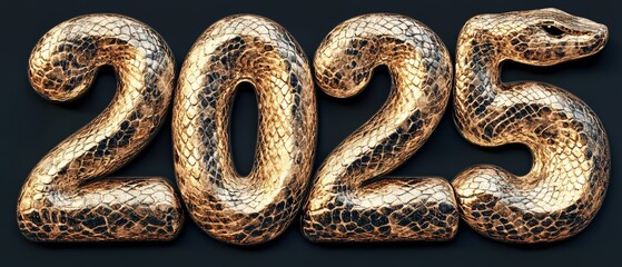 Fototapeta premium New Year 2025. Holiday banner and Happy new year background