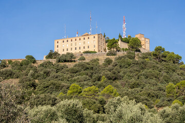 Fototapeta premium Sanctuary of Our Lady of El Pueyo, Barbastro, Huesca, Aragon community, Spain
