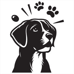 Side view black and white vector illustration