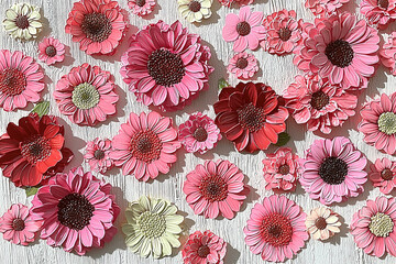 Acrylic Flower Painting Photography