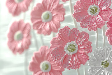 Acrylic Flower Painting Photography