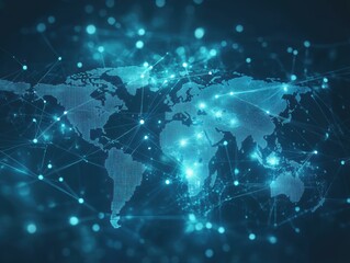 Fototapeta premium Global Network.
