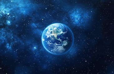 Fototapeta premium Earth in Space.