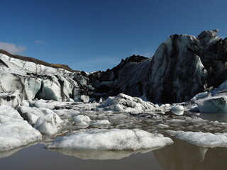 Island S&oacute;lheimaj&ouml;kull