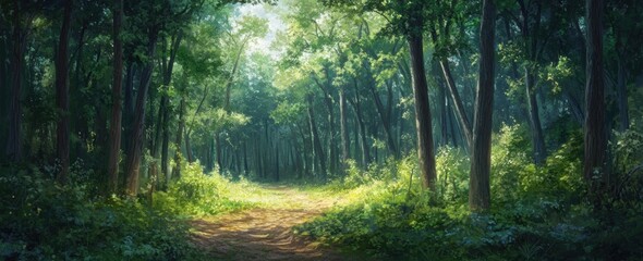 Obraz premium Forest Path.