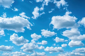 Fototapeta premium Blue Sky Clouds.