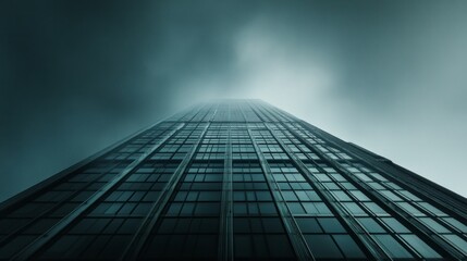 Fototapeta premium ## Modern Skyscraper Reaching for the Sky 1