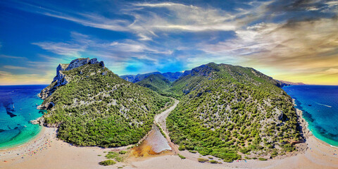 Sardinian mountains