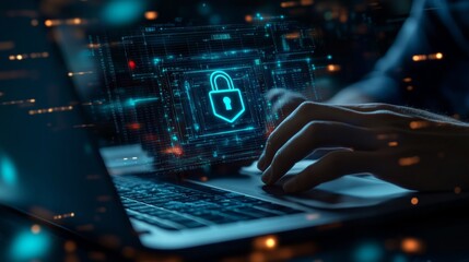 Obraz premium ## Securing Your Business: Cybersecurity Protection for Digital Success