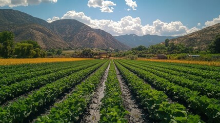 Farmland in Mountain Valley
