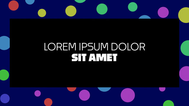 Modern and Minimal Text Animation Slide | Dynamic Slideshow Templates for Universal Video Memories