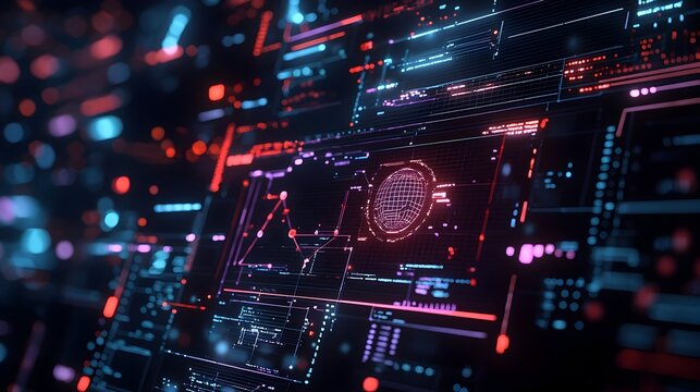 AI-Powered Motion Graphics Designer Crafting Dynamic Visual Effects for Videos