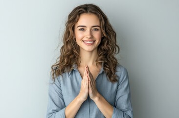 Obraz premium Woman Praying.