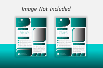 modern flayer template design