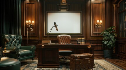 Luxury Home Office Interior Design