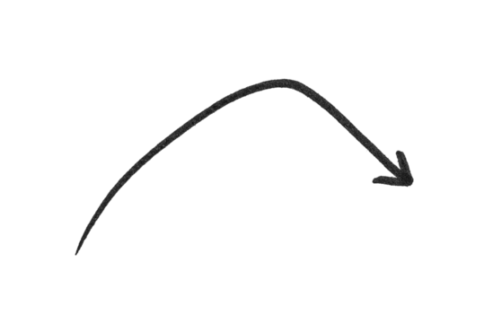 arrow marker scribble sketch hand draw