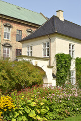 Copenhagen, Denmark. October 2, 2024. Beautiful Danish architecture on a sunny day.