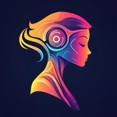 Fototapeta premium Inspiring Ai Logo Illustrating The Power Of Innovation