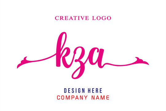 KZA  lettering logo is simple, easy to understand and authoritative
