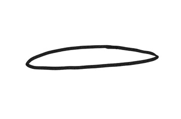 marker circle isolated oval target scribble sketch