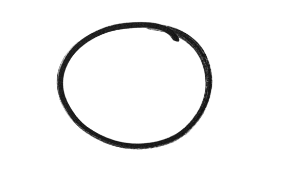 marker circle isolated oval target scribble sketch