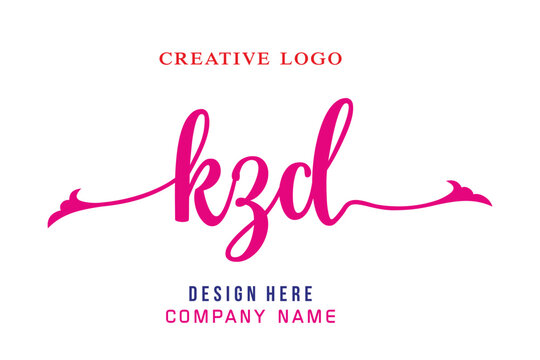 KZD  lettering logo is simple, easy to understand and authoritative
