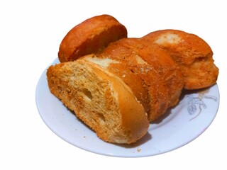 rusk with cardamom flavor, rusk on jute, rusk on cloth, rusk