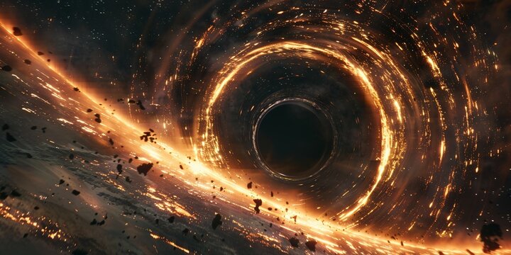 Monumental Cosmic Vortex A Mesmerizing Glimpse into the Abyss of the Universe s Enigmatic Forces