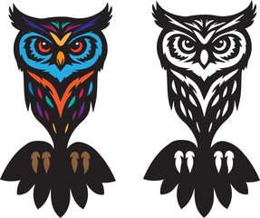 owl vector 