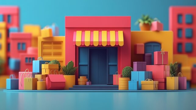 Discount coupons and promo codes applied at checkout, Flat Design