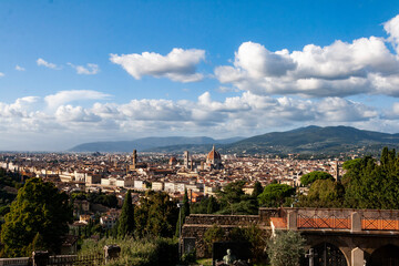 Italia, Toscana, citt&agrave; di Firenze. Veduta della citt&agrave;.