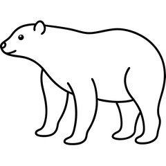 Discover the Majesty of Polar Bears with Stunning Vector Illustrations for Nature Lovers and Wildlife Enthusiasts
