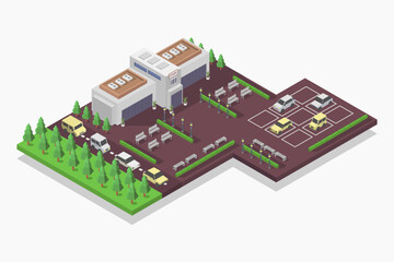 Isometric City Store