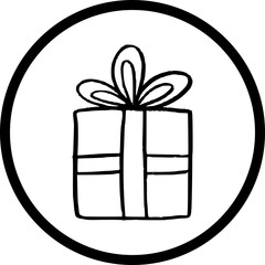 Christmas, New Year Vector Icon element, Isolated white background