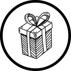 Christmas, New Year Vector Icon element, Isolated white background